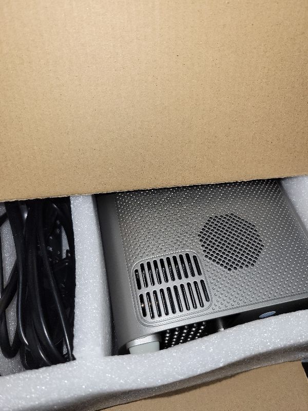 Photo 1 of [Electric Focus] Projector with WiFi and Bluetooth, 1080P Outdoor Projector with Carry Bag, Portable Movie Projector with Zoom, 4K Supported Home Theater Projector UP to 300" for Phone/TV Stick/PC