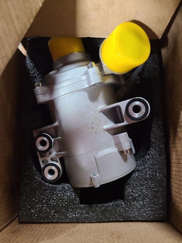 Photo 1 of 11517597715 Electric Engine Coolant Water Pump W/Bolts, 4 Pins Replacement for 2013-2015, 320i 2013-2018, 320i xDrive 2013-2018, 328i 2012-2016, 328i xDrive 2013-2016 2.0L L4-11517571508