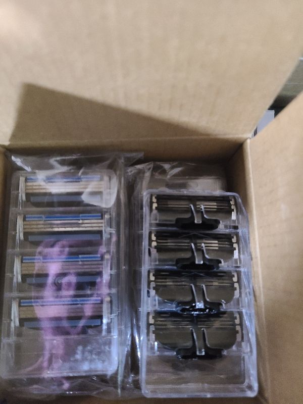 Photo 1 of 16 Count Razor Blade Refills, Mach 3 Razor Refills for Men