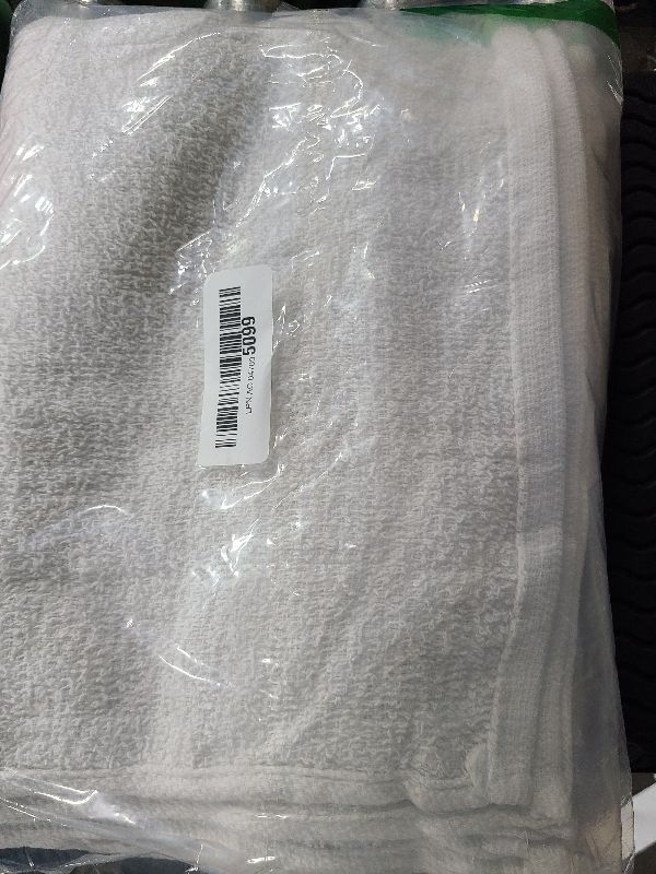 Photo 1 of 12pcs Fingertip Hand Towels, Affordable 100% Cotton Washcloths (11x18) (White, Hemmed)