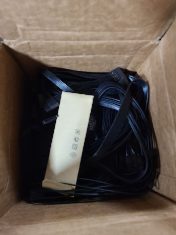 Photo 1 of Cooler Master MWE Gold 850 V2 Full Modular, 850W, 80+ Gold Efficiency, 2 EPS Connectors, 120mm HDB Fan, Semi-fanless Operation, 5 Year Warranty