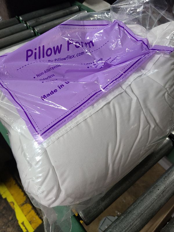 Photo 1 of  paquete de 2 unidades, color blanco, para sofá y cama, rellenos esponjosos para fundas de almohada, ideales como almohadas para cama, sofá y entornos al aire libre 