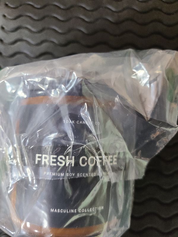Photo 1 of 1OAK Scented Candles for Men - Fresh Coffee Candle - Espresso & Roast Coffee - Home Gifts (7oz.)
