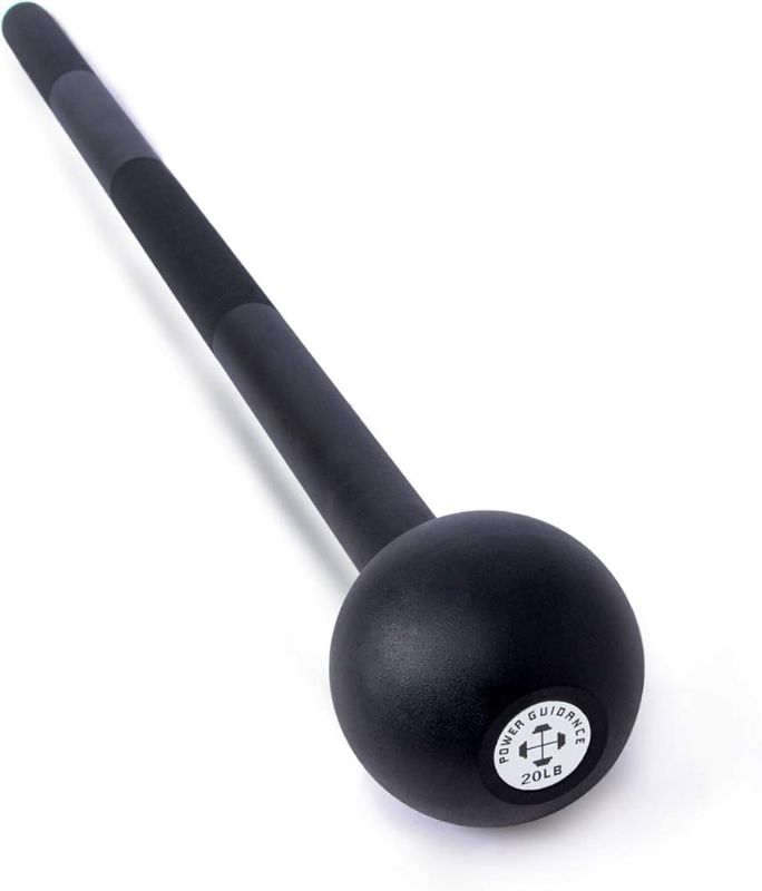 Photo 1 of  POWER GUIDANCE Steel Mace Macebell Cast Iron Training Full Body Workout, Shoulder, Core Strength, Muscles, Joints (7lb to 25lb)
