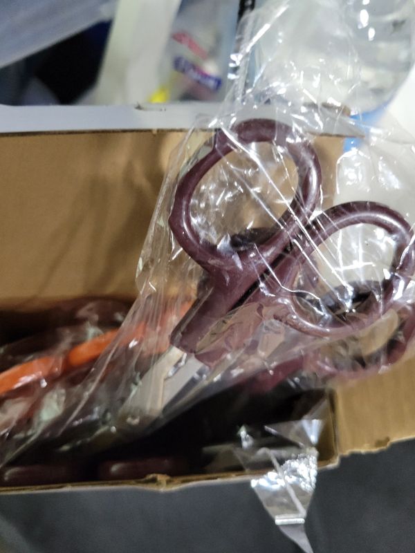 Photo 1 of 24 Pcs Gauze Scissors Mini Bandage Shears Stainless Steel Nursing Scissors for Nurses Small Wound Shears Athletic Tape Scissors Safety Shears for Indoor Outdoor General Use, 4.8 Inches, 5 Colors