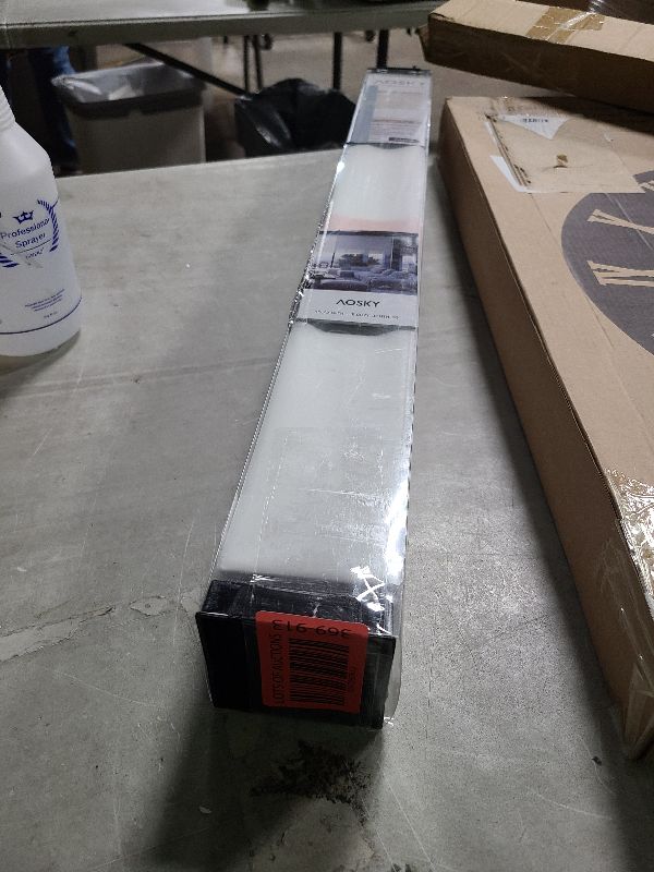 Photo 1 of AOSKY Light Filtering Roller Shades Cordless Blinds for Windows, Free-Stop Shades with Valance, 99% Blackout, Thermal Insulated Fabric, UV Protection, Natural Woven Blinds?22" W x 72" H, White?