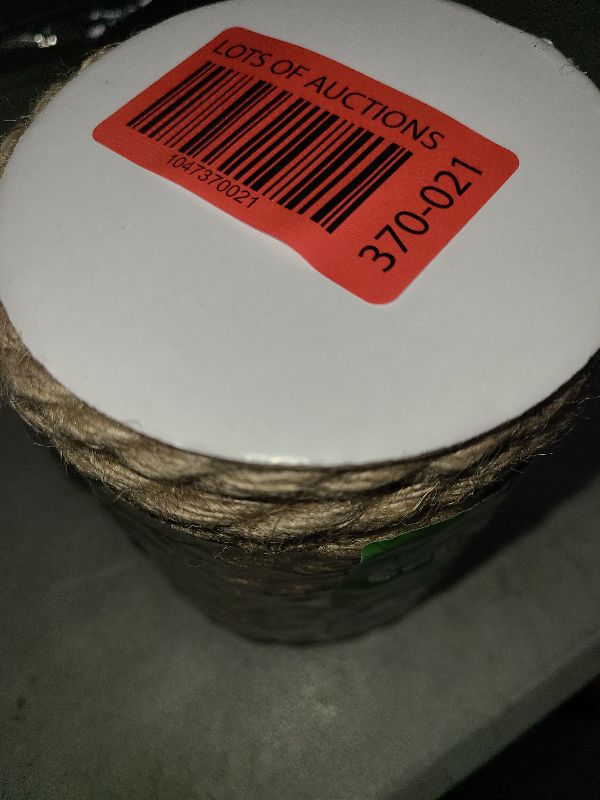 Photo 1 of Vivifying 50 Feet 10mm Jute Rope, Natural Heavy Duty Twine for Crafts, Cat Scratching Post, Gardening, Bundling and Hanging