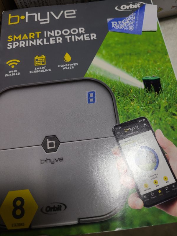 Photo 1 of Orbit 57925 B-hyve 8-Zone Smart Indoor Sprinkler Controller