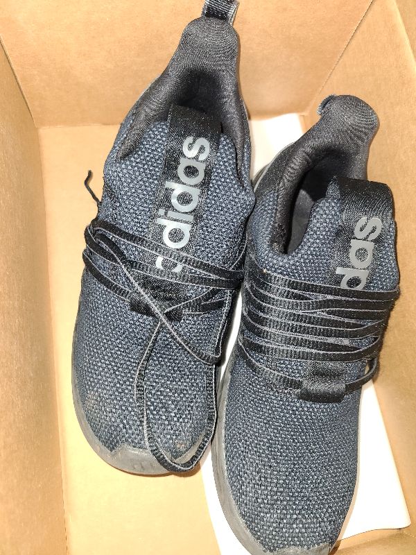 Photo 1 of adidas Lite Racer Adapt 7.0 Sneaker, Black/Black/Black, 5 US Unisex Big Kid