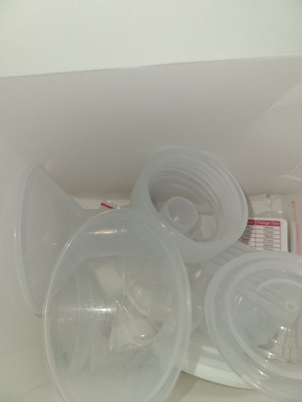 Photo 1 of **MISSING PIECES**
Nenesupply Pump Parts Compatible with Spectra S2 S1 9 Plus Breast Pump to Replace Spectra Pump Parts S2 Accessories Flange 19mm Duckbill Valve Tubing Pumping Bottles Backflow Protector