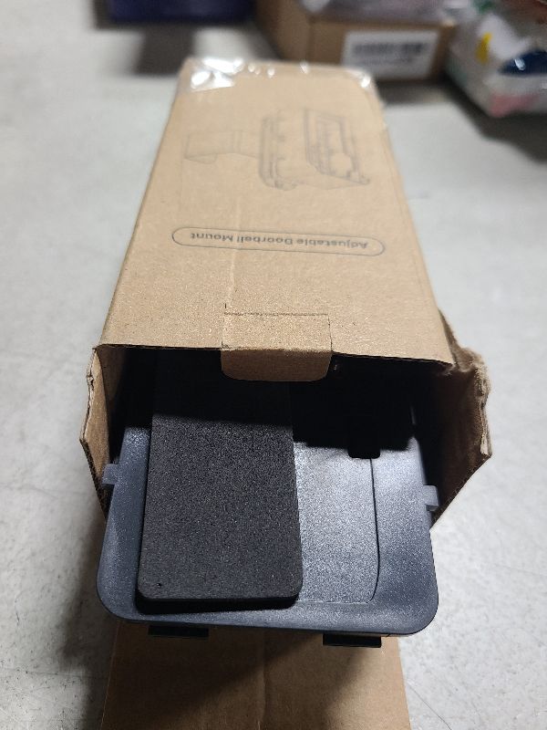 Photo 1 of Adjustable Doorbell Mount with Ring Blink: Anti Theft Video No Drill Angle Camera Holder for Apartment Door - Mounting Bracket Corner Accessories Wedge Kit Renter Friendly for Home House Dorm Office