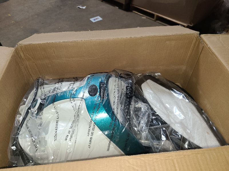 Photo 1 of POLTI Vaporetto Smart 100 Steam Cleaner with Unlimited Steam Technology, Sanitize Floors, Carpets and Surfaces Adjustable High Power Steam Pressure Up to 58 PSI with 10 Accessories 2 Year Warranty