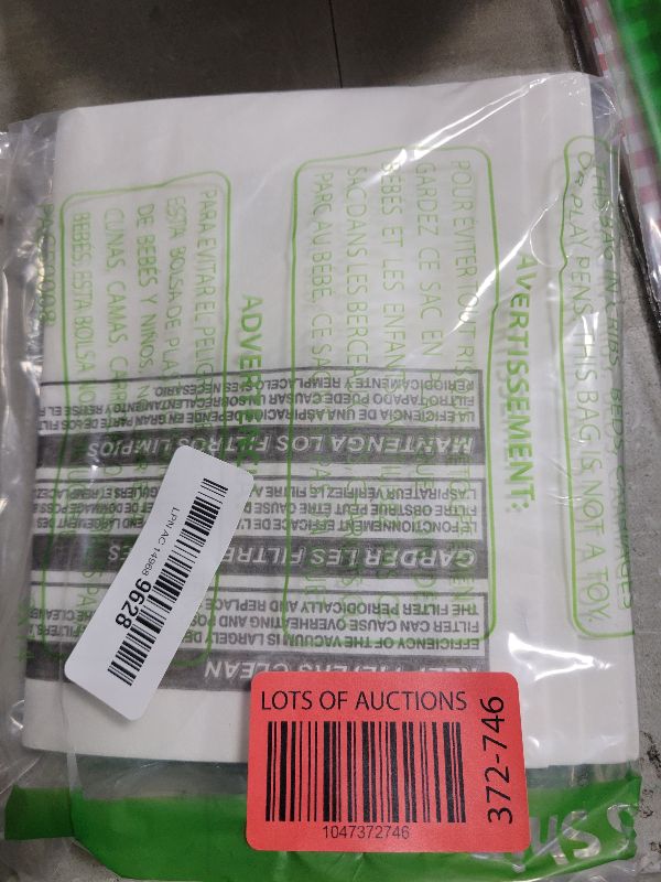Photo 1 of ALYYDBG 5 Pack Micro Shop VAC Bags 2-2.5 Gallon, Type B 90668 9066800 9066833, All Around EZ QAM70 and CMXZVBE38774 Premium Disposable Dust Collection Bags