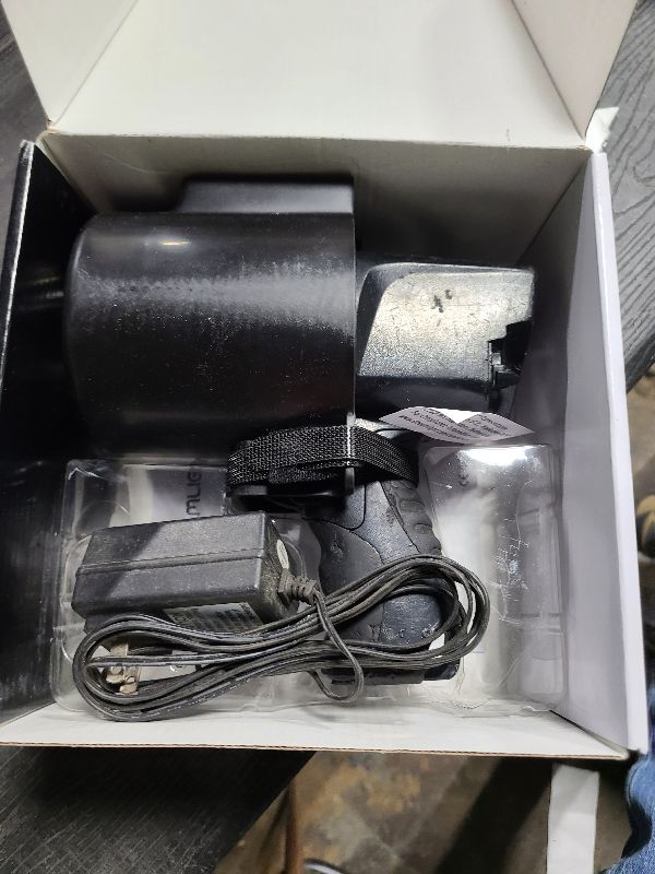 Photo 1 of Streamlight 44911 Waypoint 400 Rechargeable 1400-Lumen Long Range Pistol-Grip Spotlight with 120V AC Charger and Polymer Holder/Mount, Black