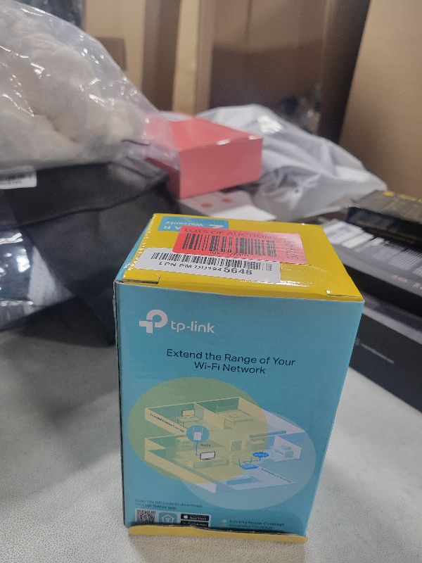 Photo 1 of TP-Link N300 WiFi Extender(RE105), WiFi Extenders Signal Booster for Home, Single Band WiFi Range Extender, Internet Booster, Supports Access Point, Wall Plug Design, 2.4Ghz only