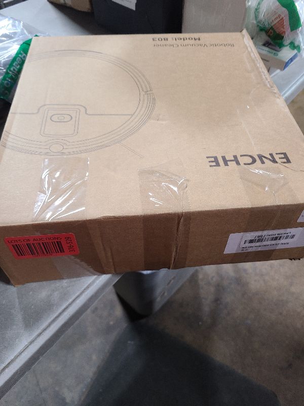 Photo 1 of ENCHE Robot Vacuum Cleaner, 2900Pa Powerful Sunction Robot Vacuum with Remote Control,Automatic Self-Charging,Long Run Time,Slim&Quiet Robotic Vacuum Cleaner for Carpet Pet Hair