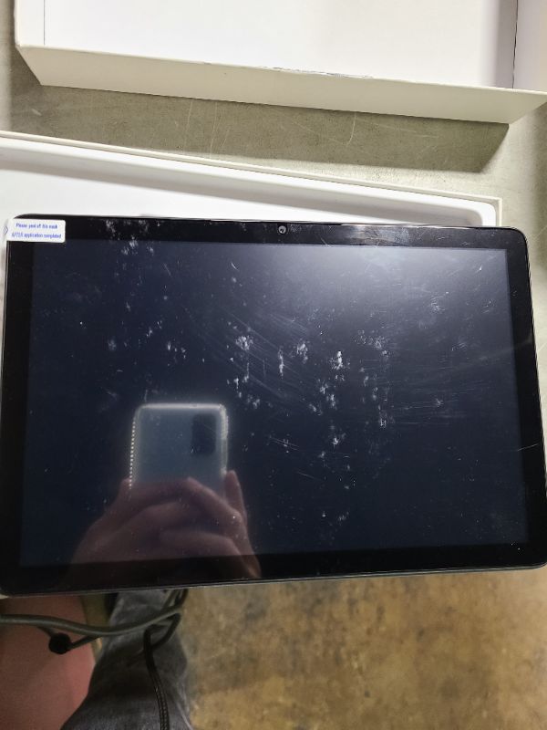 Photo 1 of AISLPC New Slim Android Tablet 10.1 Inch, Android 13 Tablets 8GB RAM 128GB ROM 512GB Expand WiFi Tablets PC, 1280 * 800 HD Screen, 5+13MP Dual Camera, Bluetooth5.0, 6800mAh Battery, GPS-Blue