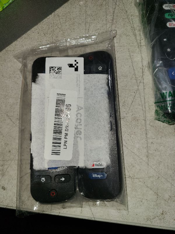 Photo 1 of (Pack of 2) Replacement-Remote-Control for Roku-TV,Compatible for TCL Roku/Hisense Roku/Onn Roku/Philips Roku Smart TVs(Not for Roku Stick and Box)