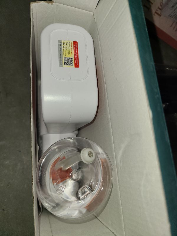 Photo 1 of Disinfectant Sprayer Professional Disinfectant Fogger Machine, 380ml Wireless Nano Sprayer Gun Handheld Sanitizer Fogger, Blue Light Foggers for Touchless Sanitization (Orange)