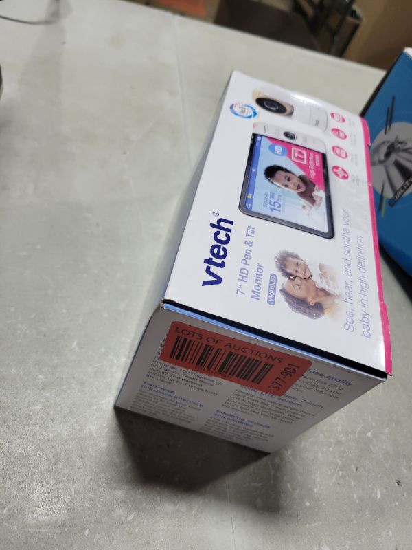 Photo 1 of VTech VM919HD (Upgraded) Video Monitor with 7'' 720p Screen,360 Panoramic Viewing, 110 Wide-Angle View,Night Vision, Up to 1000ft Range, Secured Transmission No WiFi