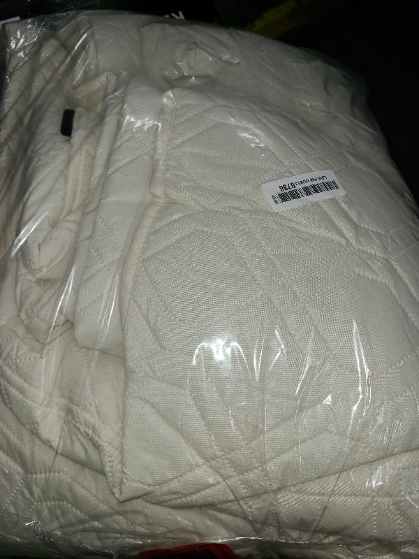 Photo 1 of VANSOFY Upgraded Sectional Couch Covers 100% Waterproof L Shaped Sofa Slipcover Reversible Chaise Lounge Cover for Sectional Sofa Furniture Protector Cover for Pets Dog Cat(X-Large, Off White)