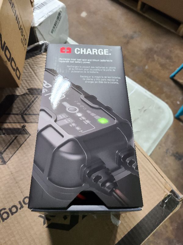Photo 1 of NOCO GENIUS10, 10A Smart Car Battery Charger, 6V and 12V Automotive Charger, Battery Maintainer, Trickle Charger, Float Charger and Desulfator for Motorcycle, ATV, Lithium and Deep Cycle Batteries