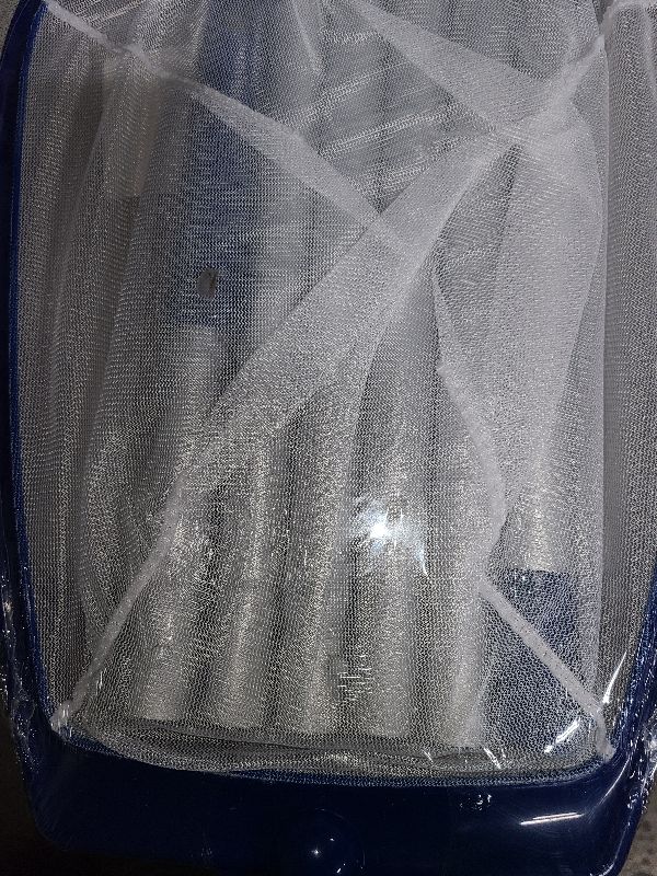 Photo 1 of POOLAZA Pool Skimmer Net with Pole, Ultra Fine Mesh Pool Nets for Cleaning with Pole, Semi-deep Pool Net Skimmer with 68'' Thickened Aluminum Pole, Pool Leaf Net for Above Ground Pool, Spa & Hot Tub