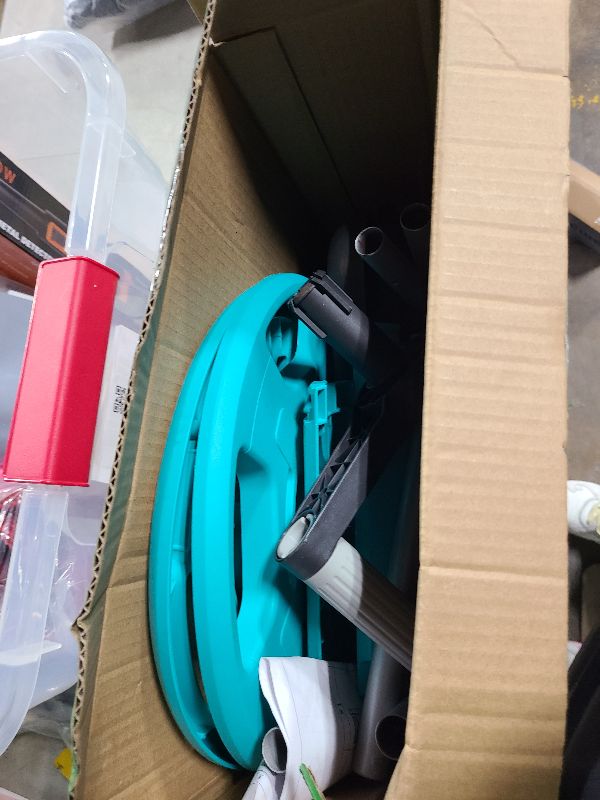 Photo 1 of YESTAR Garden Water Hose Reel Cart,Holds 50-80 Ft of 5/8 Inch Hose, Portable Hose Pipe Holder for Outside