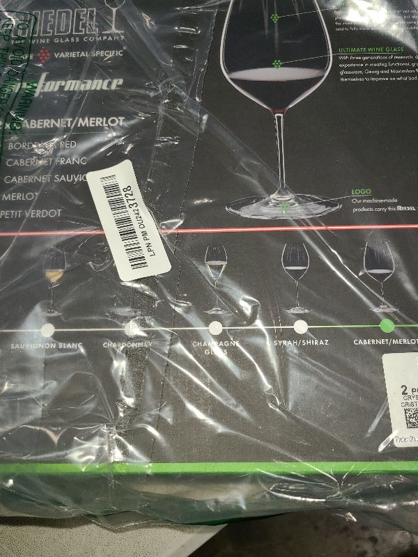 Photo 1 of Riedel Performance Cabernet/Merlot Wine Glass
