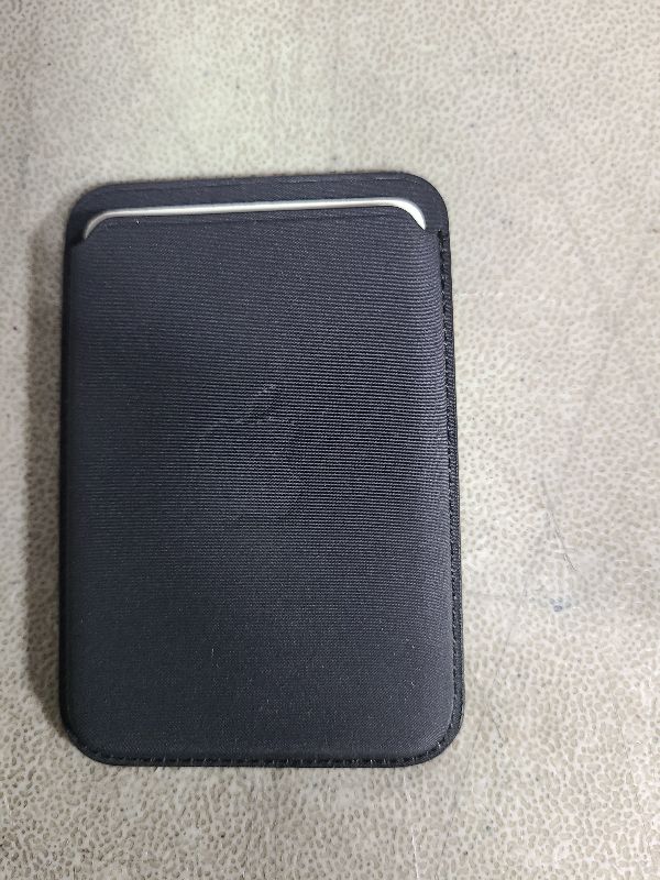 Photo 1 of Apple iPhone FineWoven Wallet with MagSafe - Black ???????
