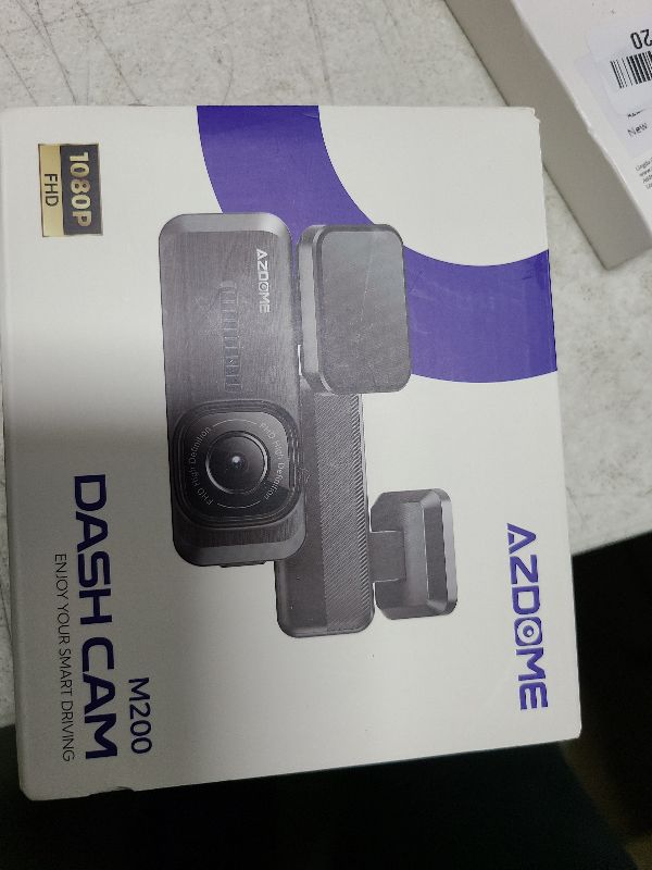 Photo 1 of Azdome M200 Mini Dash Cam WiFi Dashcam, 1080P Front Dash Camera for Cars, Hidden Car Camera with 24H Parking Mode G-Sensor Night Vision, AZDOME APP, Loop Recording, Support 128GB Max, Easy to Install