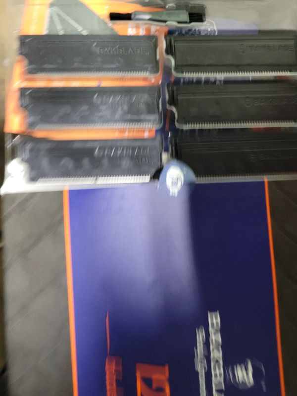 Photo 1 of Bakblade 2.0 Back Hair Body Shaver Refill Cartridges 2.0, 2.0 Elite Shavers - Dryglide Technology (12 Razors Included)