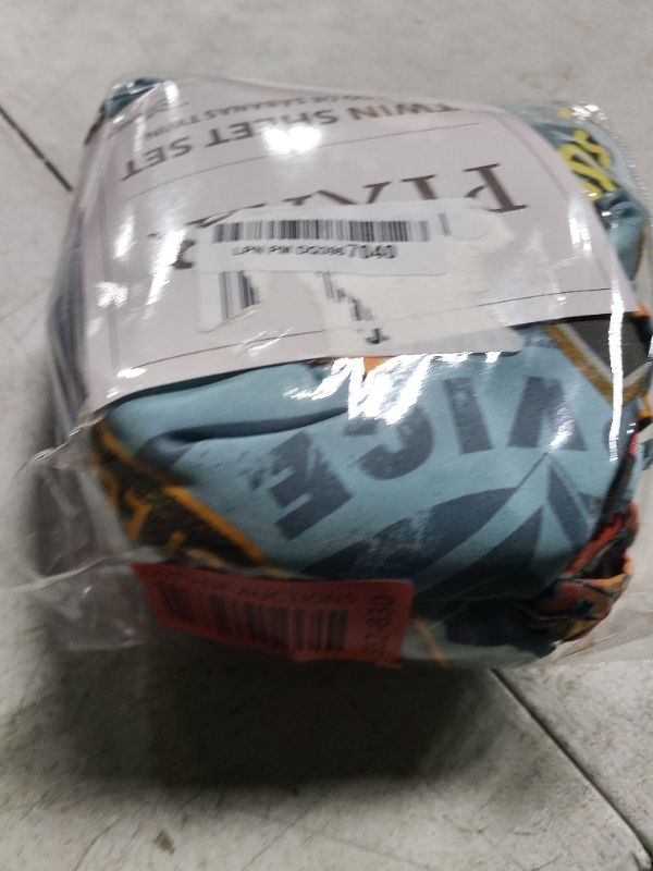 Photo 1 of Jay Franco Disney Pixar Tune Up 3 Piece Twin Sheet Set, Blue-Cars