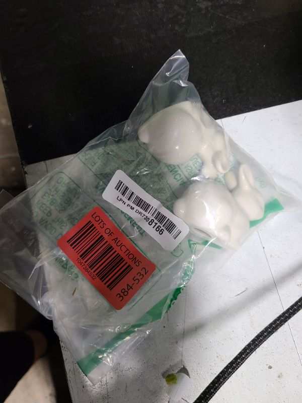 Photo 1 of 2PCS Toilet Bolt Covers, Decorative Toilet Screw Covers Cute Hidden Toilet Screw Caps for Bottom of Toilet Fits Most Bolts (Ceramic Rabbit Style)