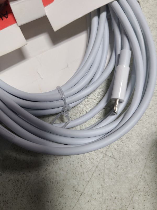 Photo 1 of 2Pack for Apple iPhone14 Fast Charger Cable 10ft [Apple MFi Certified], USB Type C to Lightning Cable 10 Foot Apple iPhone Charging Cord for Apple iPhone14/iPhone13 /iphone12 Pro/Pro Max/XR XS Plus