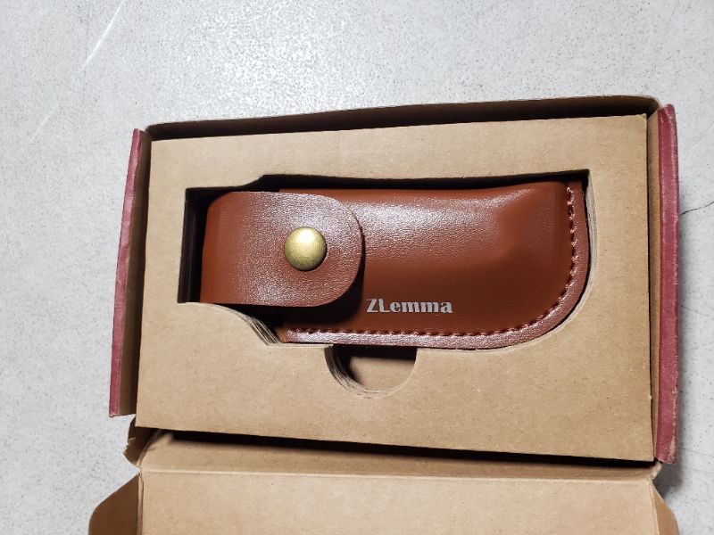 Photo 1 of ZLemma Kids Pocket Knife with Sheath Set - Stainless Steel Children’s Folding Pocket Knife with Safety Rounded Tip