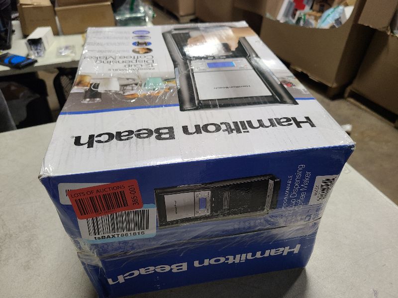 Photo 1 of Hamilton Beach (48464) Coffee Maker with 12 Cup Capacity and Internal Storage Coffee Pot