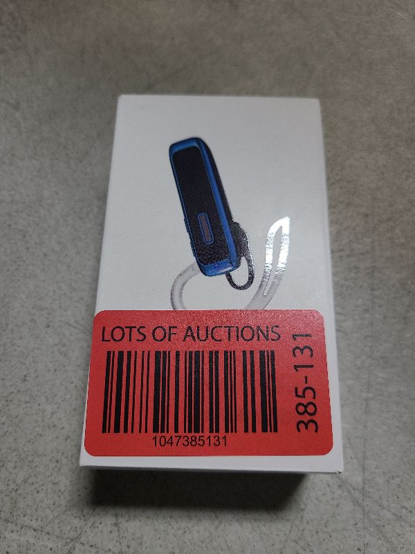 Photo 1 of Bluetooth Headset, Wireless Bluetooth Earpiece w/ 18 Hours Playtime and Noise Cancelling Mic,Ultralight Earbud Headphone Hands-Free Calls for iPhone Tablet Samsung Android Cell Phones Truck Driver