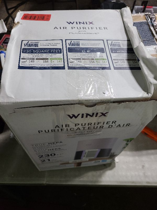 Photo 1 of WINIX A231 Air Purifier for Bedroom Up to 1110 Ft² in 1 Hr With Air Quality Monitor, True HEPA, Carbon Filter and Auto Mode, Captures Pet Allergies, Smoke, Dust