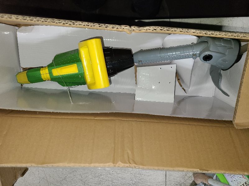 Photo 1 of John Deere Sunny Days Entertainment Power Tools Weed Trimmer - Construction Tool with Lights and Sounds | Toy for Kids