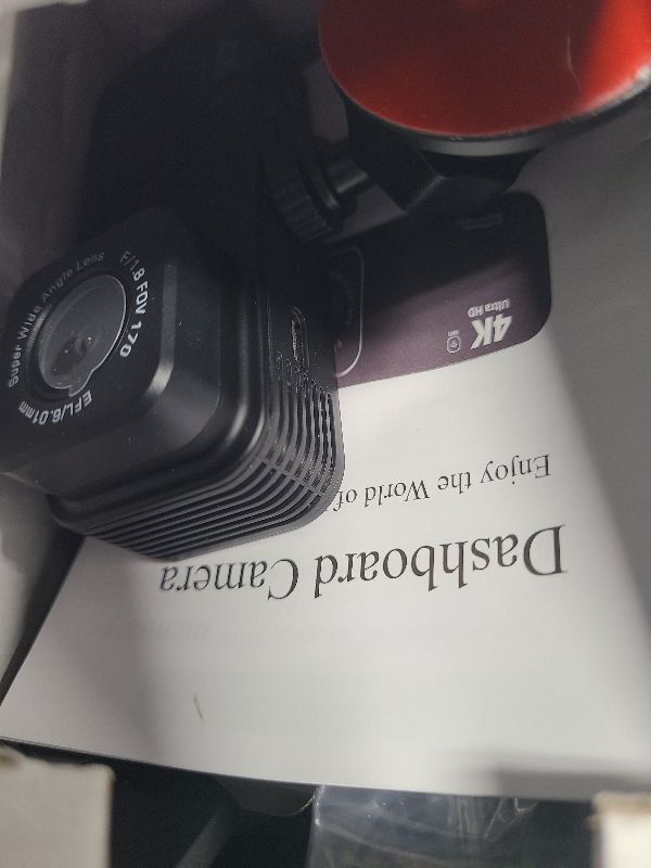 Photo 1 of Dash Cam Front and Rear, 4K+1080P Dual Dash Camera for Cars with 5G WiFi, Built-in 32GB Card, Night Vision, G-Sensor, 24H Parking Mode