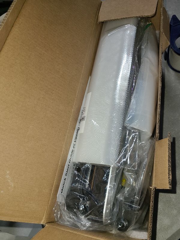 Photo 1 of [Updated 2025] Bonsenkitchen Vacuum Sealer Machine + 40 Vacuum Bags, Fast-Compact/Multi-Functional Food Vacuum Sealer with External Vacuum System, Silver