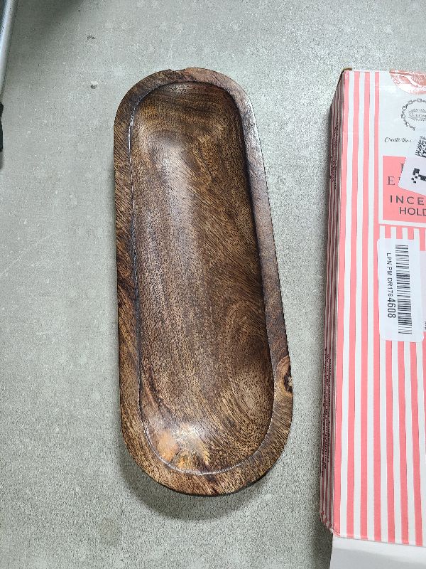 Photo 1 of ** JUST THE TRAY **
UnitedPrime Incense Holder-Incense Burner/Ash Catcher-Handmade Wooden Insence Tray Home Decor 11x4x1.2 Inches
