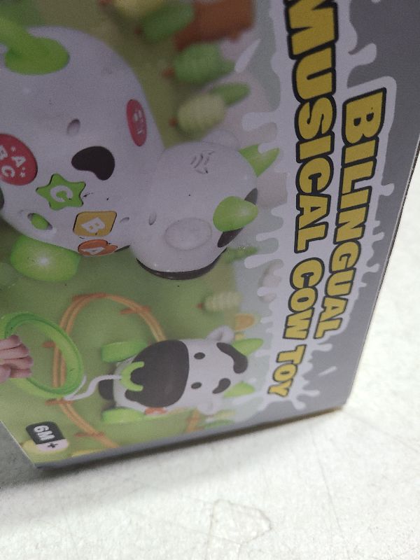 Photo 1 of Musical Cow Toys for 1+ Year Old Boy Girl, Bilingual Baby Toy 6-12-18 Month, 1 Year Old Boy Toys, 1 Year Old Girl Gift, Learning Toddler Toy Age 1-2, First Christmas 1st Birthday Gift