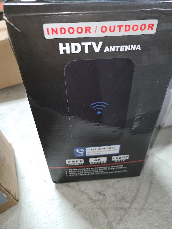 Photo 1 of 2025 Upgraded TV Antenna Indoor, 2200+ Miles Range Digital Antenna for Smart TV Indoor, HD Antenna for Local Channels with Amplifier, Outdoor Antenna Support 8K 4K 1080p All TVs -38FT Coax Cable