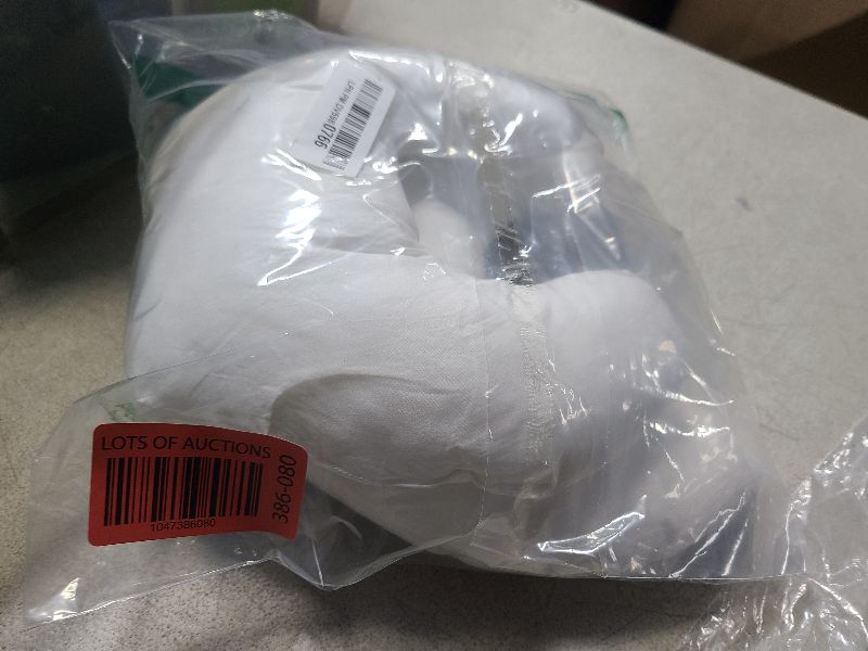Photo 1 of Save My Face!" La Petite Pillow (White, Satin)
