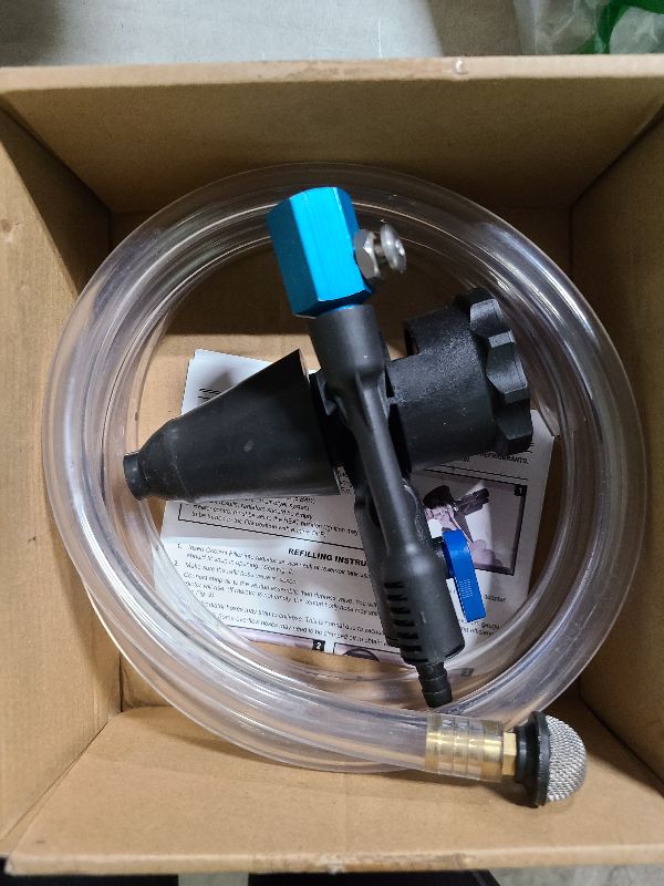 Photo 1 of 75260 Coolant Fill Kit Coolant System Refiller Kit Fits All Cone Adapter Coolant Refiller Kit with Air Lock Preventer for Vacuum Leak Tester