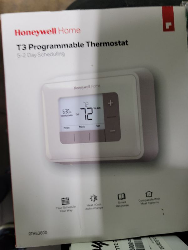 Photo 1 of Honeywell Home RTH6360D1002 5-2 Day Programmable Thermostat