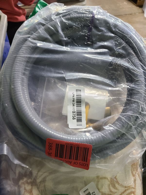 Photo 1 of ATKKE 1/2 inch ID Natural Gas Grill Hose with Quick Connect Fittings, Low Pressure LPG Hose for Weber, Char-broil, Pizza Oven, Patio Heater and More Appliances, 12 Feet
