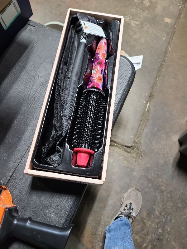Photo 1 of CALISTA Perfecter Pro Heated Round Brush | Curl, Volumize, and Style Hair with No Heat Damage for Healthier Hair | 4 Sizes for All Hair Types | Dual Voltage & Adjustable Temp (Daisy Bloom, 1.5)